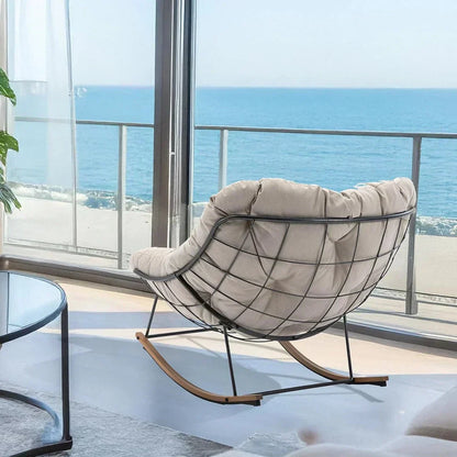 2-in-1 Ergonomic Recliner – Combines Smooth Rocking Motion with Zero-Gravity Lounging & Plush Comfort